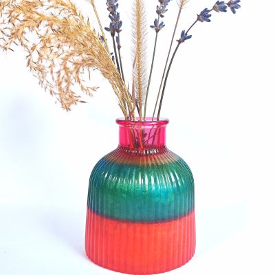colorful_resin_oval_vase